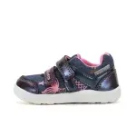 DDSTEP zapatilas primeros pasos P093-62727 Royal Blue (base en azul marino y rosa.)