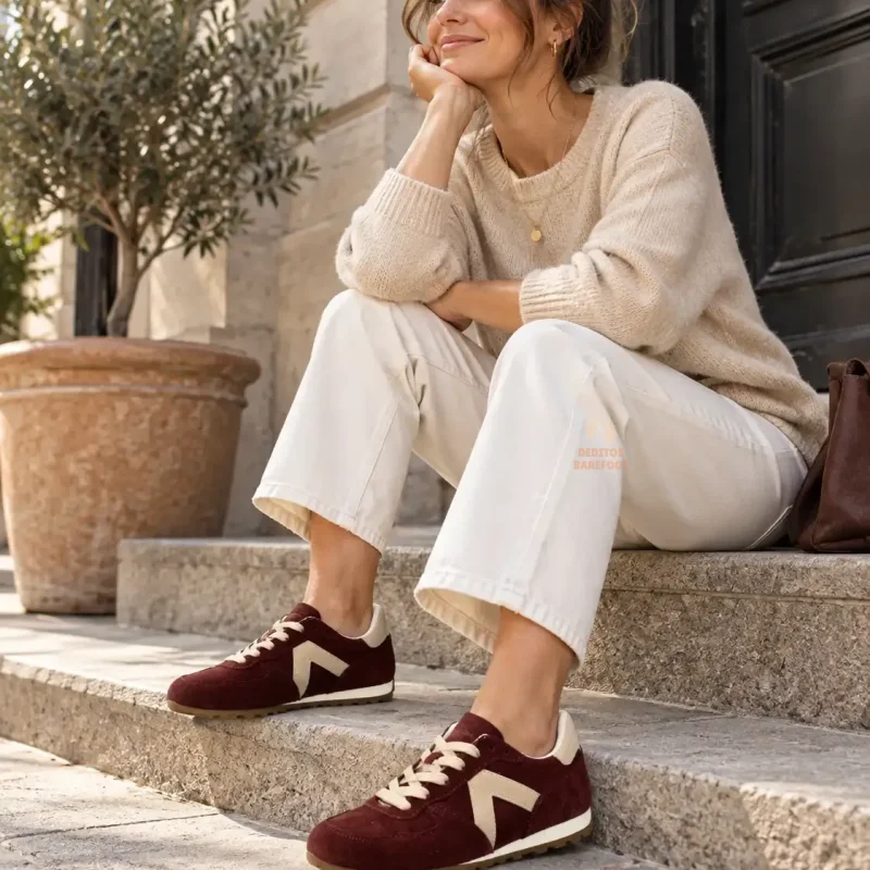 Zapatillas Barefoot de Transición Mujer Coqueflex Drift Dusk burdeos Zapatillas Barefoot de Transición Mujer Coqueflex Drift Dusk burdeos