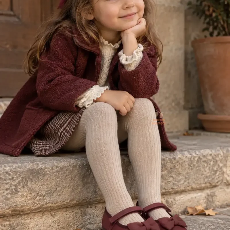 Zapatos respetuosos infantiles Batilas X133511 en color burdeos Zapatos respetuosos infantiles Batilas X133511 en color burdeos